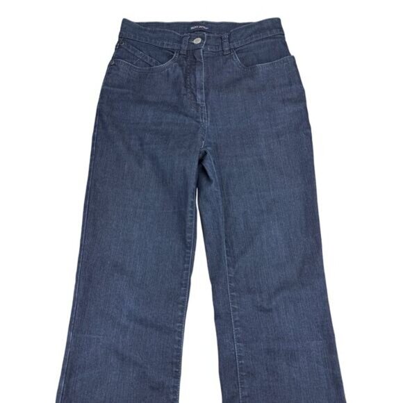 SAINT JAMES 1990 Angelina Slim Straight Womens Jean Sz 4 Blue - Picture 2 of 7